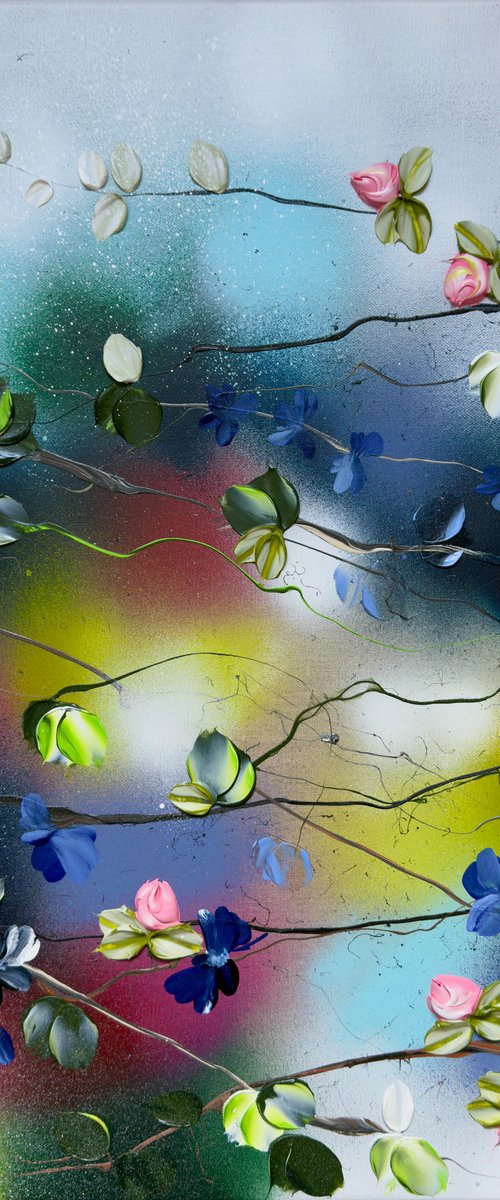 Floral Whirl I by Anastassia Skopp