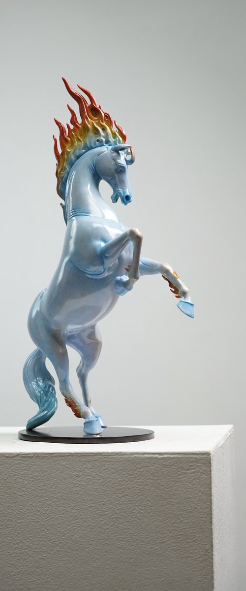 Blazing Mane by Zhao Yongchang 赵永昌