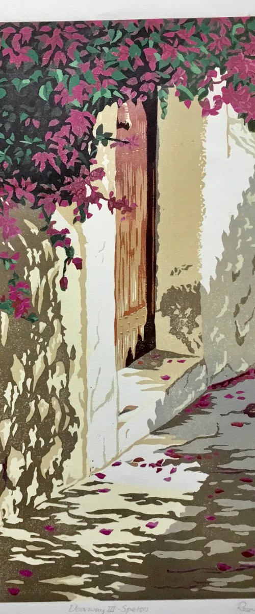 Doorway III Spetses by Rosalind Forster