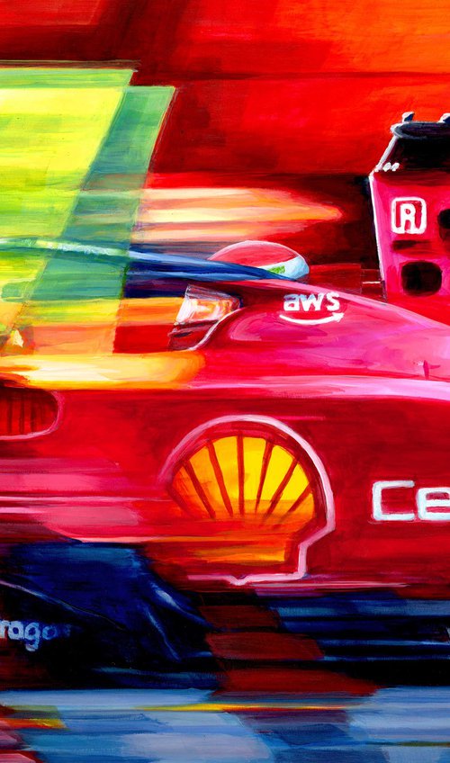 Charles Leclerc - 2022 Bahrain GP by Alex Stutchbury