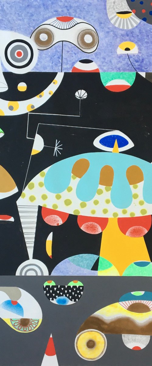 Cosmic figure by Frantisek Florian