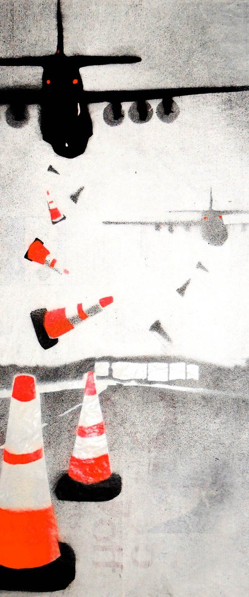 BOLLARD BOMBERS (ON AN URBOX). by Juan Sly