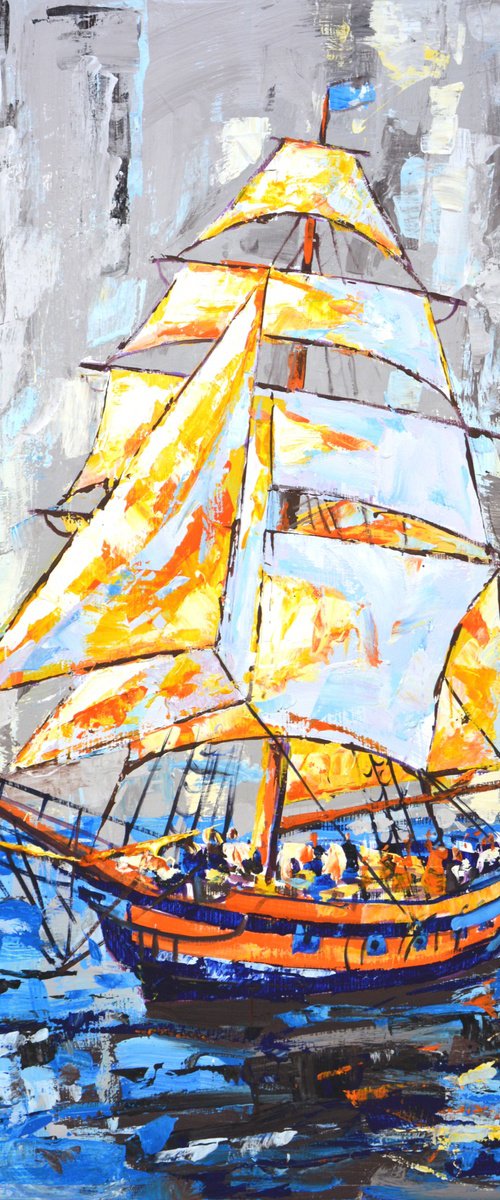 Ship 6. by Iryna Kastsova