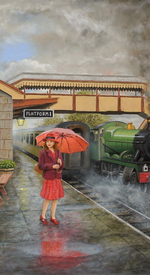 Lucky you brought your brolly by Tim Wetherell