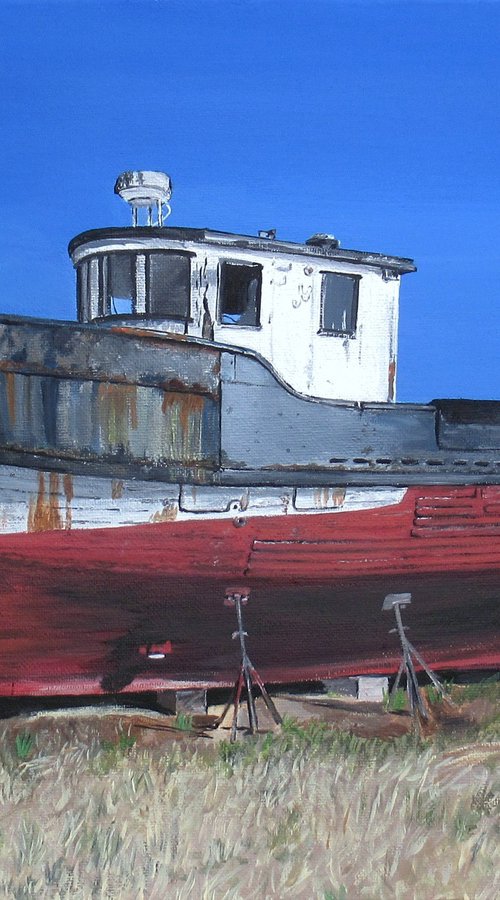 Crescent City Boat by Nina Elaine Thompson