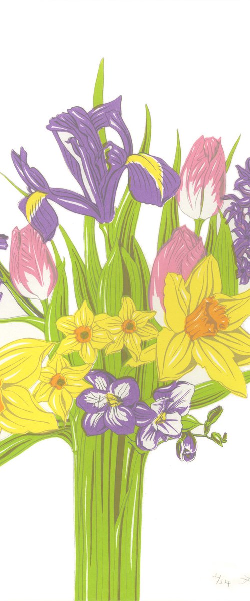 Spring Flowers by Louise Boulton