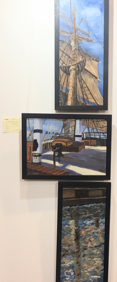 Aboard the Dunbrody by Julian Lovegrove Art