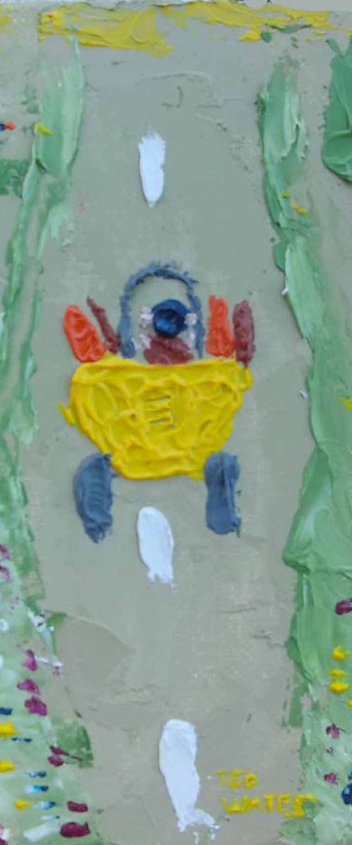 Going down the road by Ted Wates