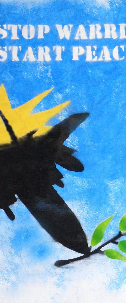 STOP WARRING (ON AN URBOX). by Juan Sly