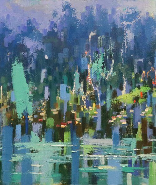 Impression of Weggis by Chin H Shin