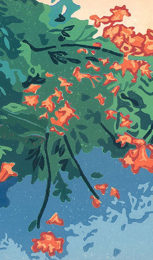 Hummingbird Vine by Kate Goetz