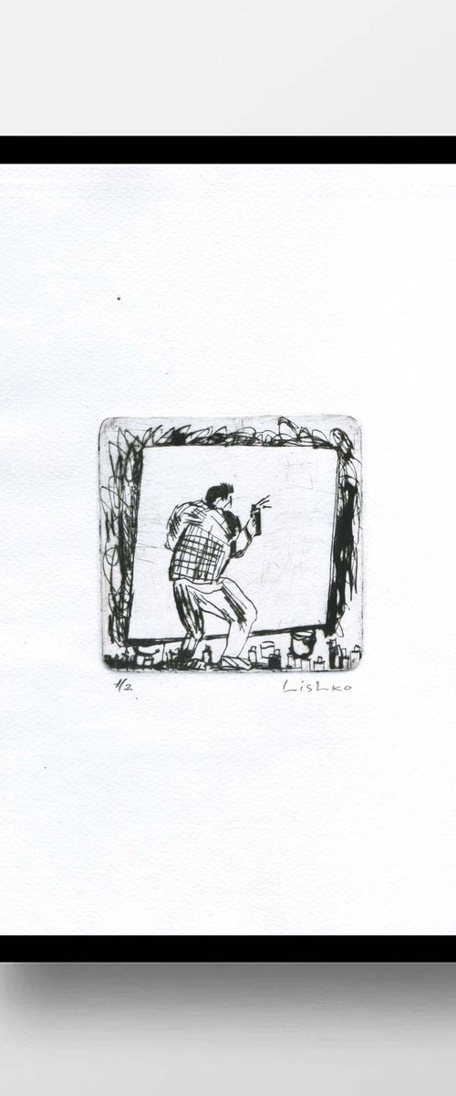 Self-portrait by V. Lishko