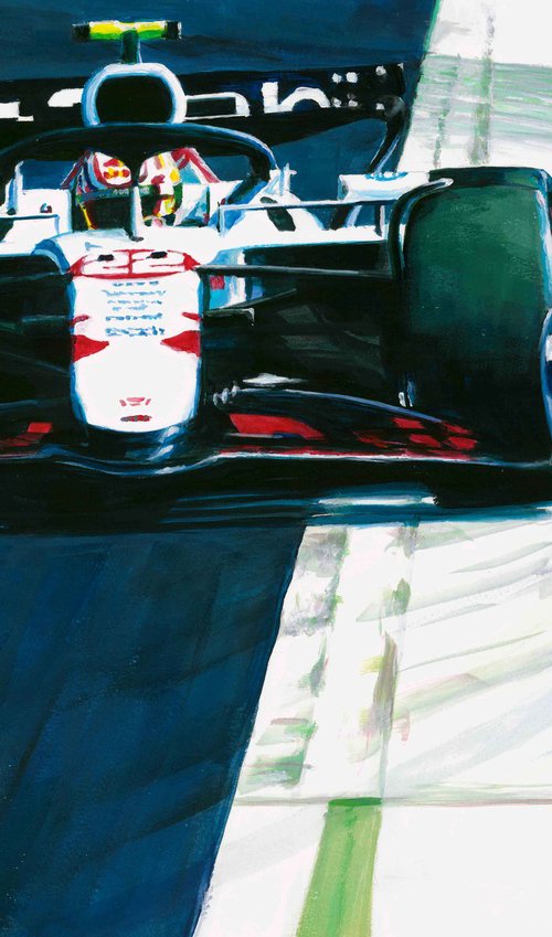 Yuki Tsunoda - 2025 Japan by Alex Stutchbury