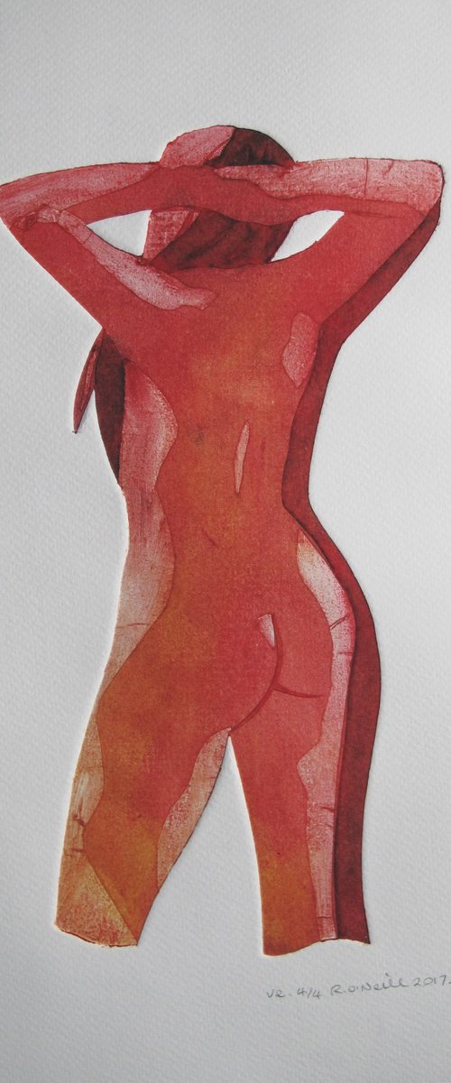 Standing female nude by Rory O’Neill