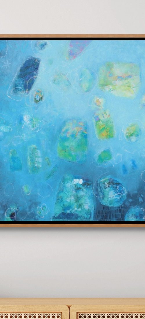 Shades of Blue by Sage Mountain Studio