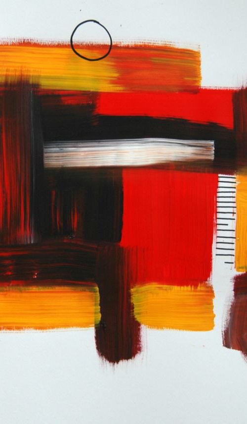 ABSTRACT ON PAPER. 30 by CB.