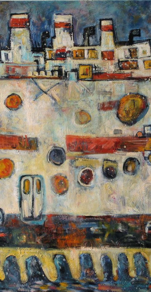 Cruiser ship 5. by Nikifor Swiristuhin