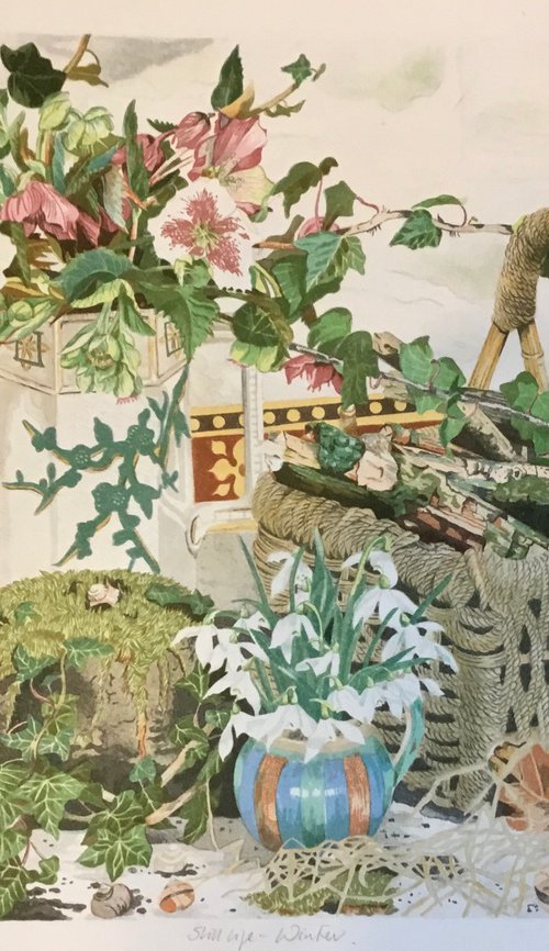 Still life Winter by Rosalind Forster