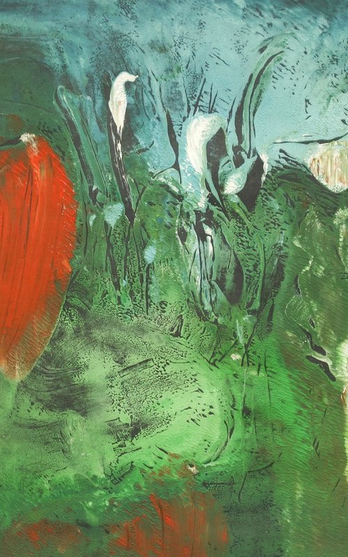 Imagined Garden 5 by Elizabeth Anne Fox