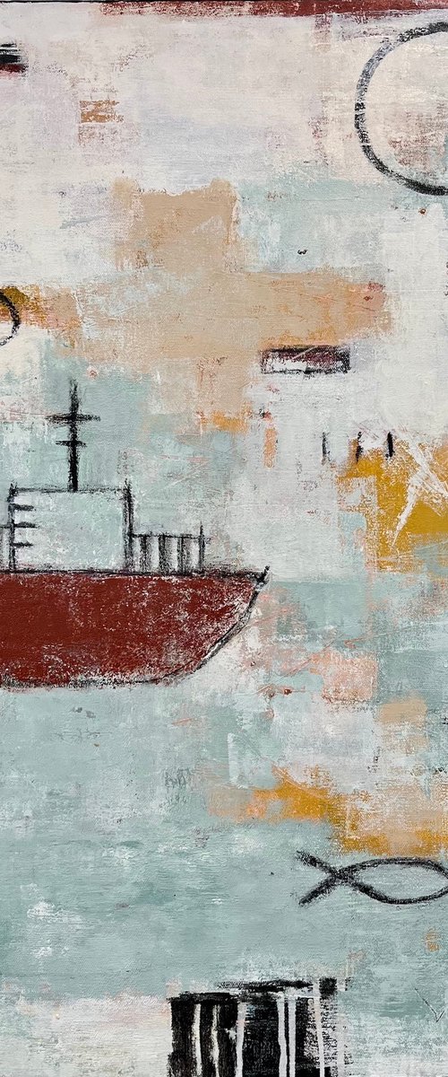 Life Boat by Shellie  Garber