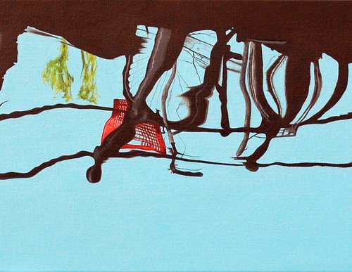 Bikes Over The Prinsengracht by Steve White