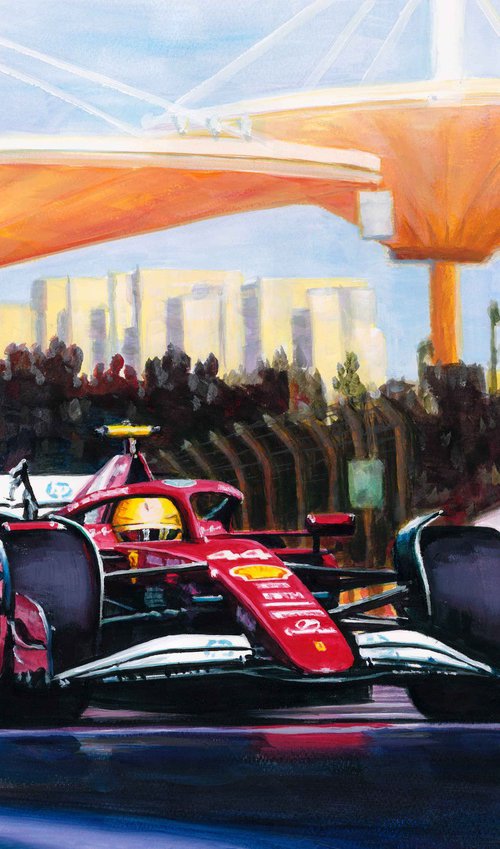 Lewis Hamilton 2025 China by Alex Stutchbury