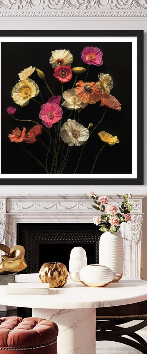 Poppies 88 by MICHAEL FILONOW