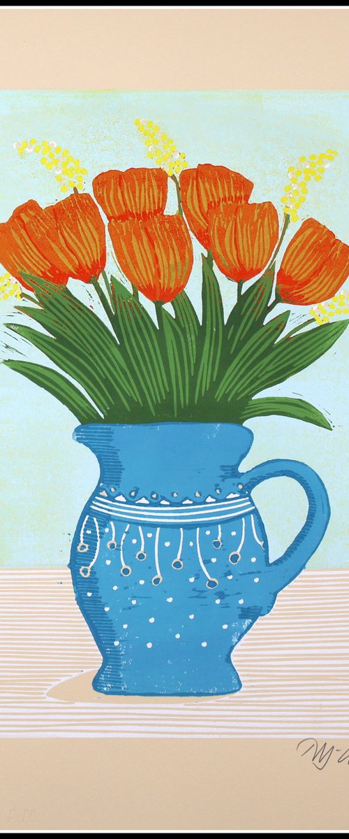 Tulips is so spring by Mariann Johansen-Ellis
