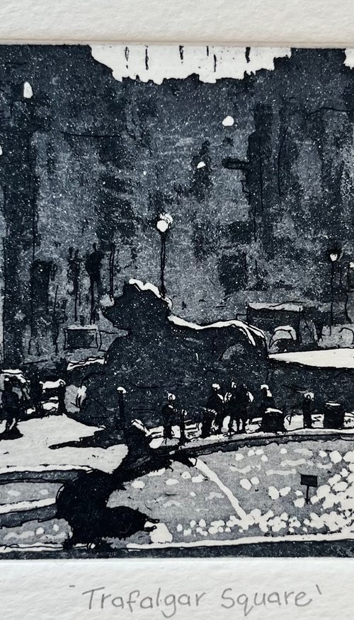 Trafalgar Square. by Stephen Brook
