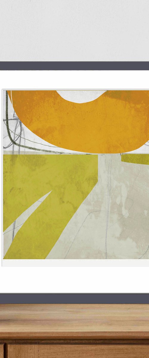 harvest sun by Adrian Bradbury