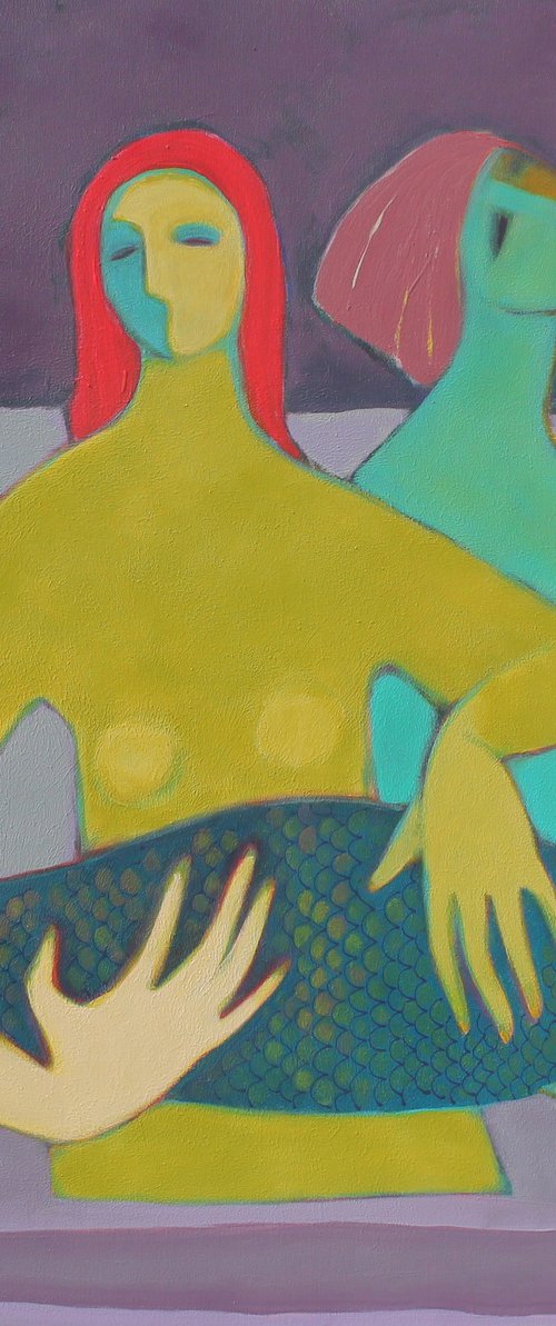 Waning Moon. by Tatjana Auschew