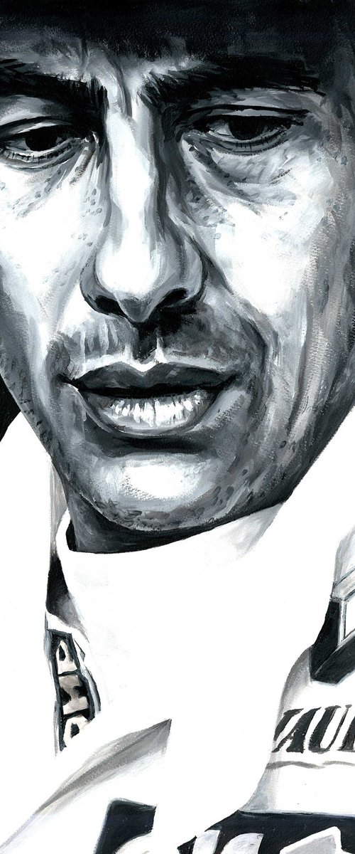 Ayrton Senna 1994 San Marino by Alex Stutchbury