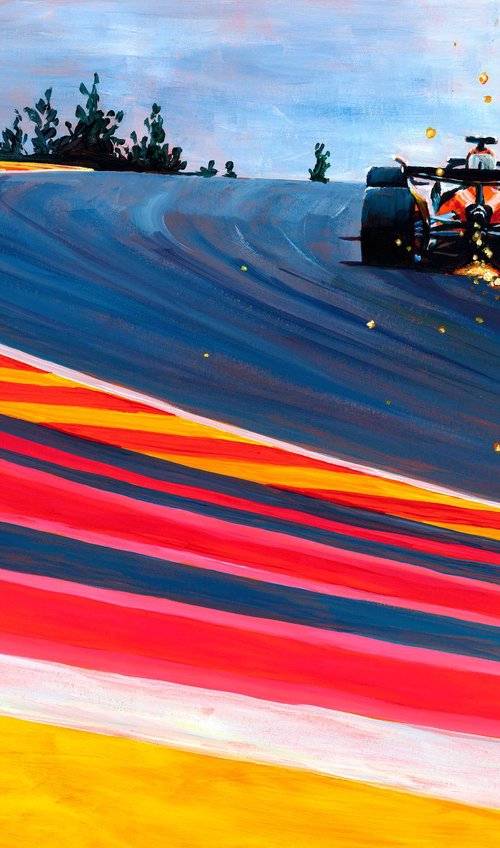 Oscar Piastri - 2025 Belgian GP by Alex Stutchbury